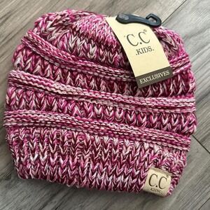 New Kids CC Beanie Dark Pink Hat